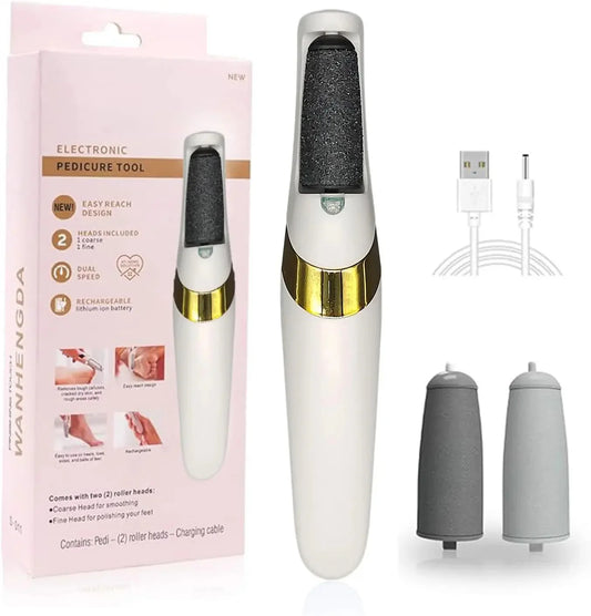 ✨ Ponceuse Électrique Rechargeable pour Pieds - Pédicure Maison